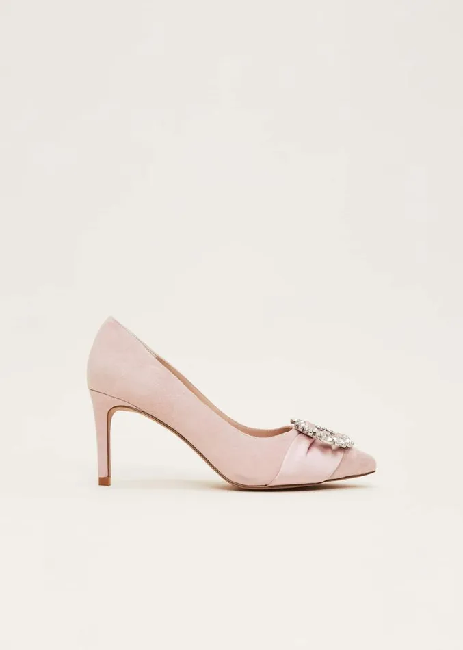 Embellished Court Shoe Antique Rose Women Phase Eight Occasion Shoes