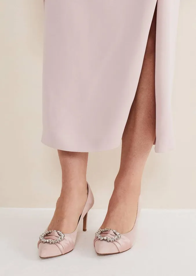Embellished Court Shoe Antique Rose Women Phase Eight Occasion Shoes