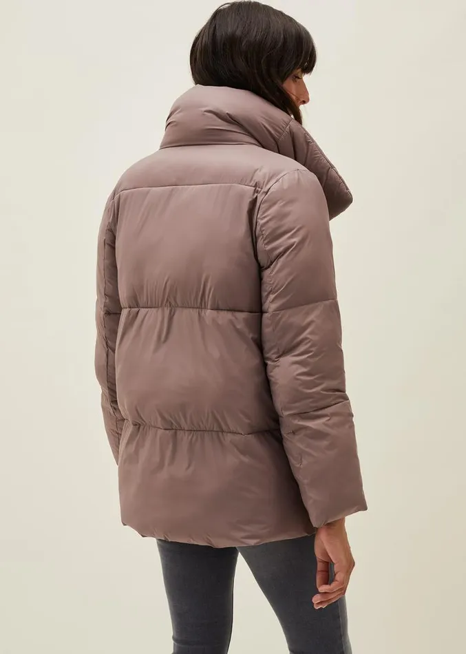 Eshima Short Puffer Coat Mink Women Phase Eight Coats