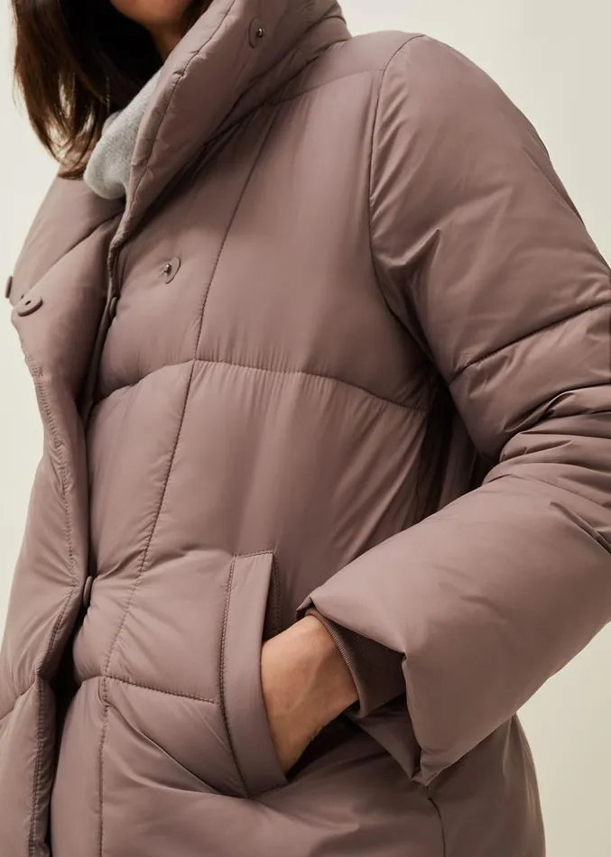Eshima Short Puffer Coat Mink Women Phase Eight Coats