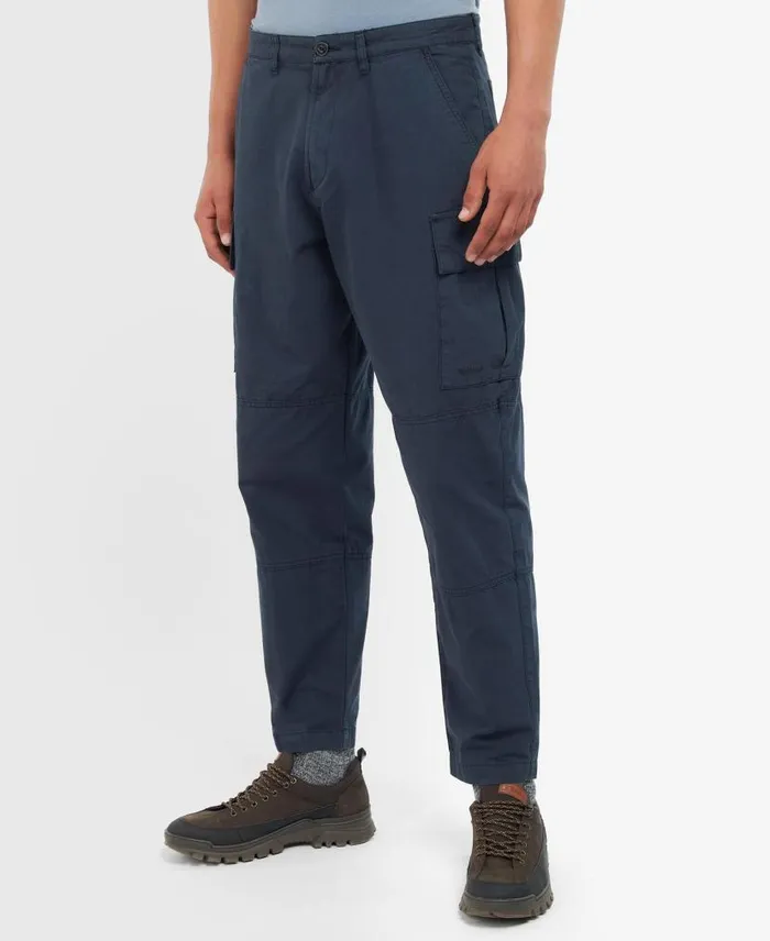 Essential Ripstop Cargo Trousers Beech Men Barbour Trousers and Shorts