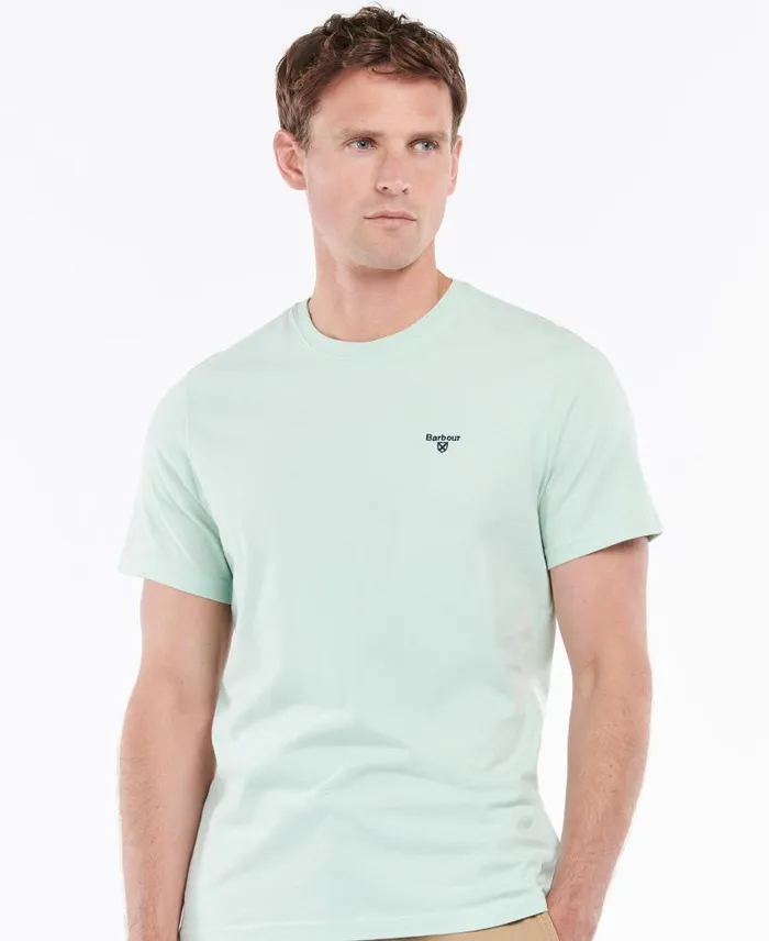 Essential Sports TShirt Dusty Mint Men Barbour TShirts