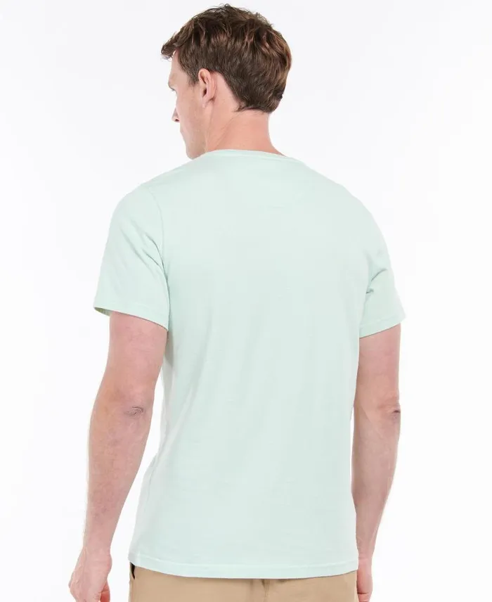 Essential Sports TShirt Dusty Mint Men Barbour TShirts