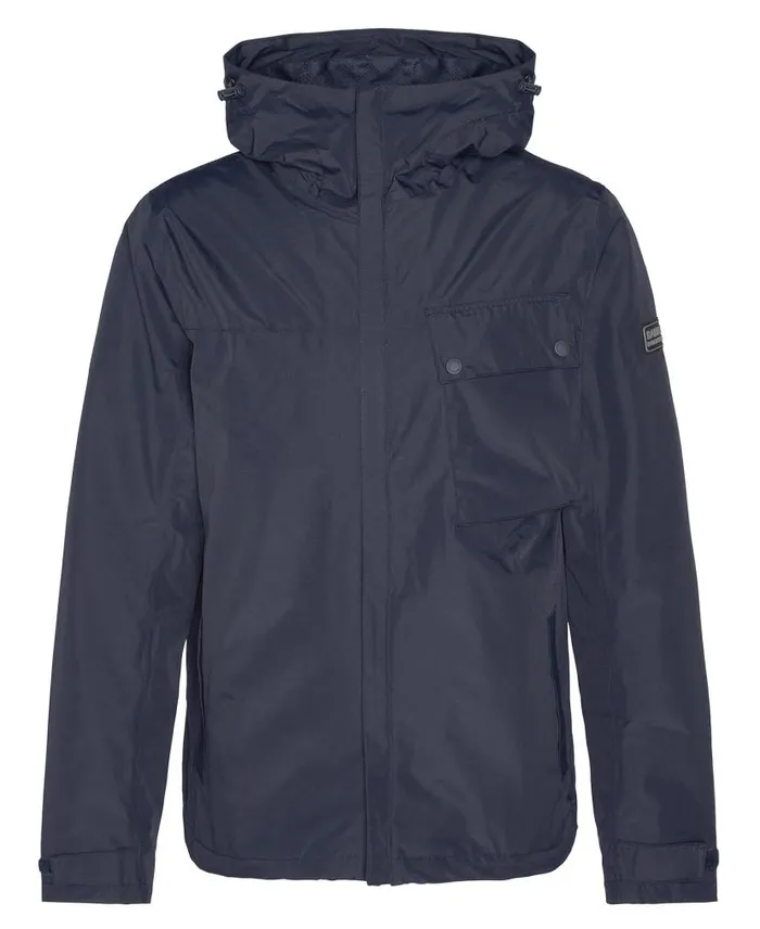 Fairlands Waterproof Jacket Dark Navy Men Barbour Waterproof Jackets