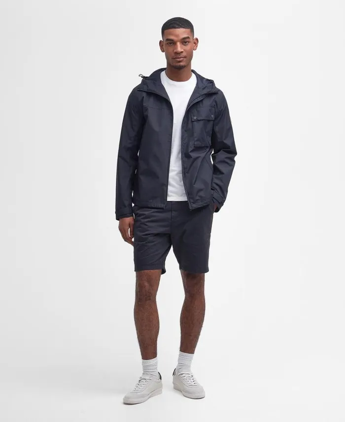 Fairlands Waterproof Jacket Dark Navy Men Barbour Waterproof Jackets