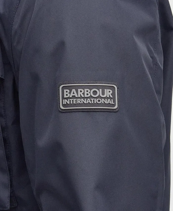 Fairlands Waterproof Jacket Dark Navy Men Barbour Waterproof Jackets