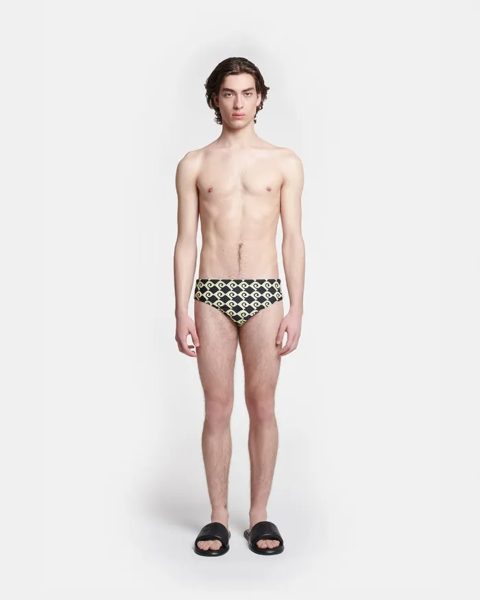 Finn Swim Briefs Diamond Check Men Nanushka Swimwear