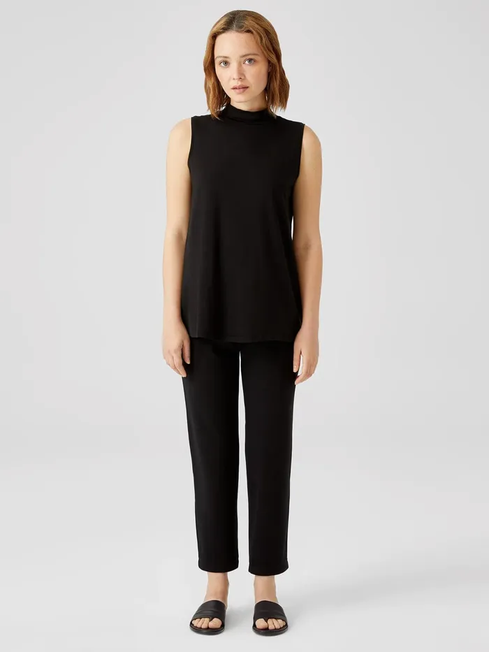 Flex Ponte Pant Black Women Eileen Fisher Pants Shorts and Jumpsuits