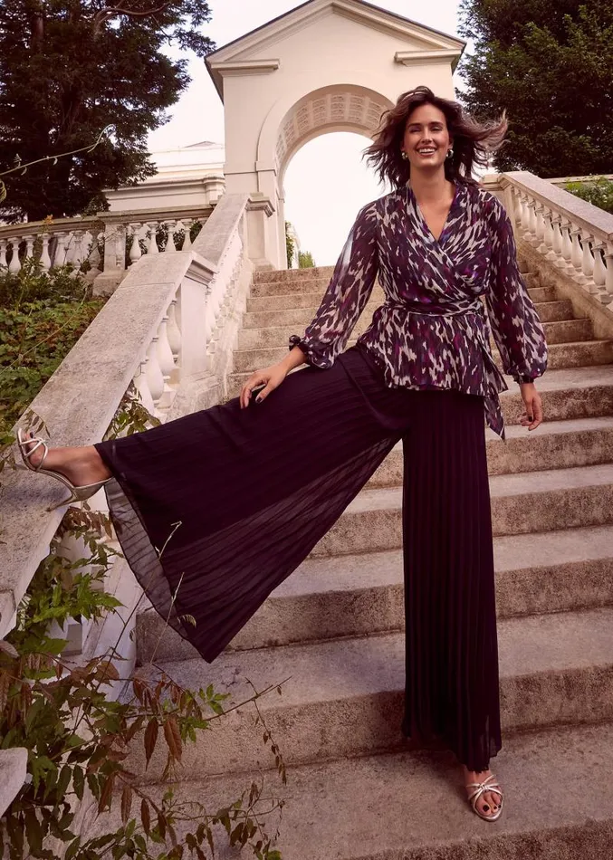 Florentine Printed Blouse Multicoloured Women Phase Eight Shirts and Blouses