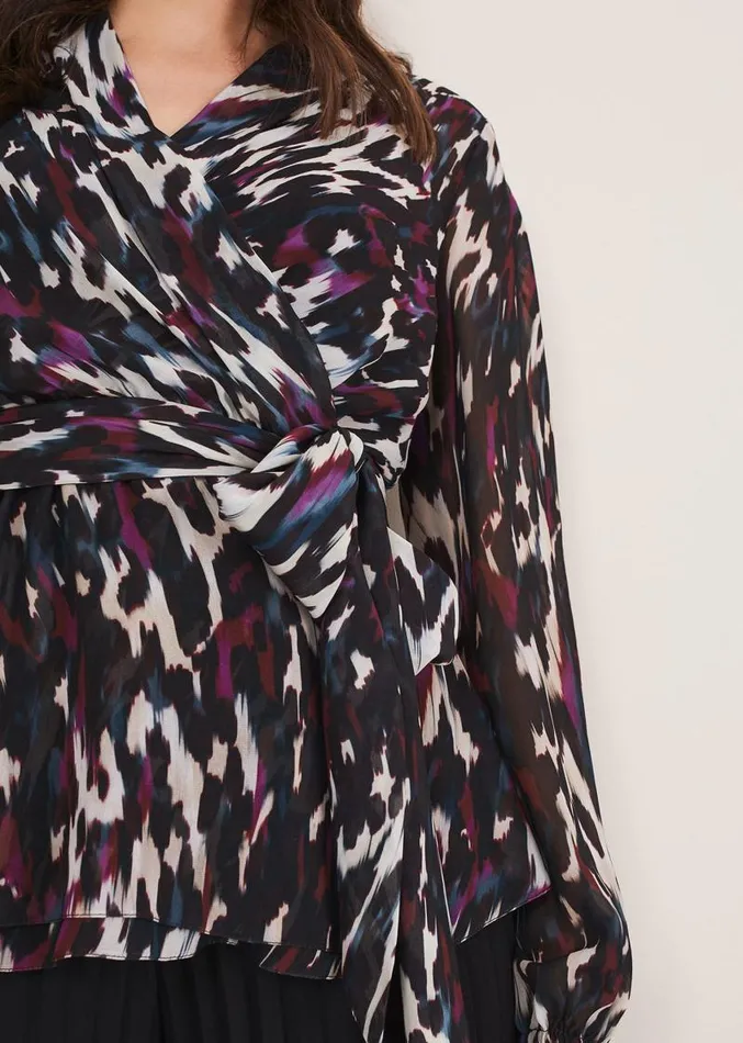 Florentine Printed Blouse Multicoloured Women Phase Eight Shirts and Blouses Florentine Printed Blouse Multicoloured Women Phase Eight Shirts and Blouses