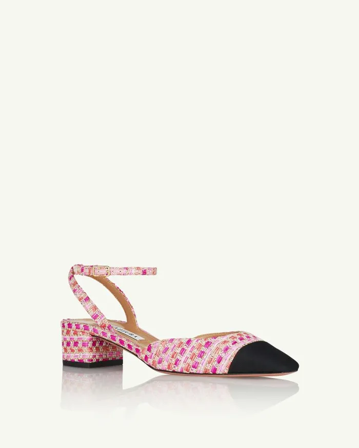 French Flirt Pump 35 Pink Women Aquazzura Pumps