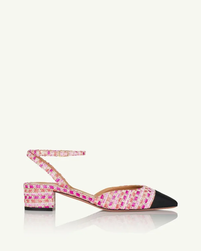 French Flirt Pump 35 Pink Women Aquazzura Pumps French Flirt Pump 35 Pink Women Aquazzura Pumps