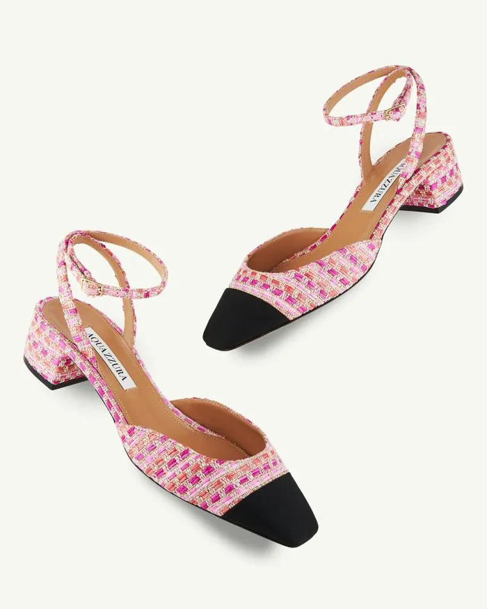 French Flirt Pump 35 Pink Women Aquazzura Pumps French Flirt Pump 35 Pink Women Aquazzura Pumps