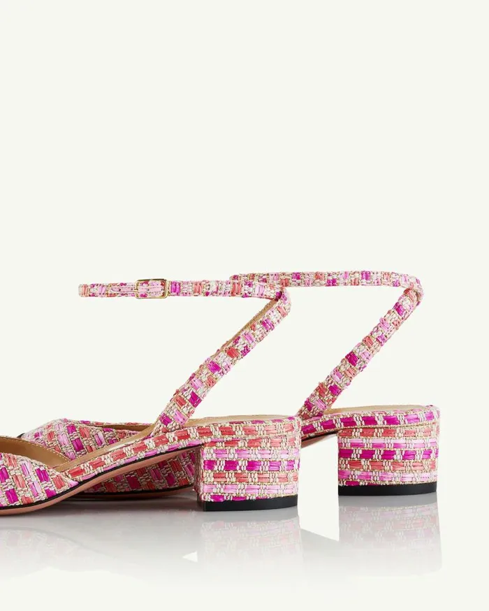 French Flirt Pump 35 Pink Women Aquazzura Pumps French Flirt Pump 35 Pink Women Aquazzura Pumps