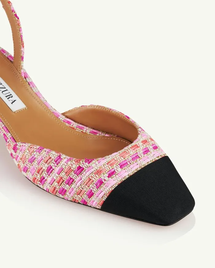 French Flirt Pump 35 Pink Women Aquazzura Pumps French Flirt Pump 35 Pink Women Aquazzura Pumps