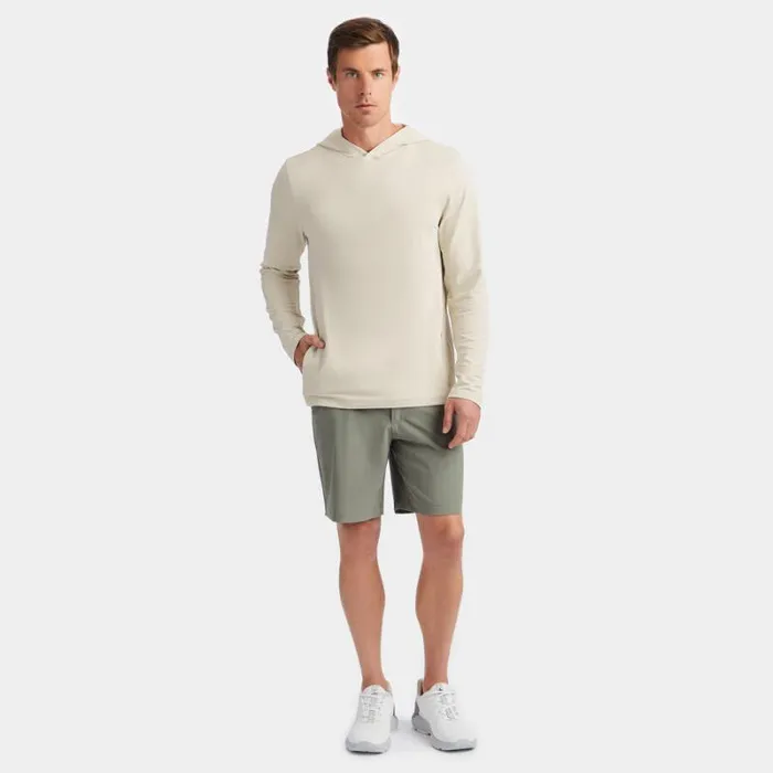 GFORE BRUSHED BACK TECH HOODIE Stone Men Hoodies and Tees