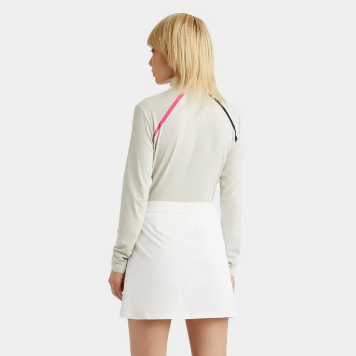 GFORE LUXE SIDE PLEAT 4WAY STRETCH TWILL SKORT Snow Women Skorts and Dresses