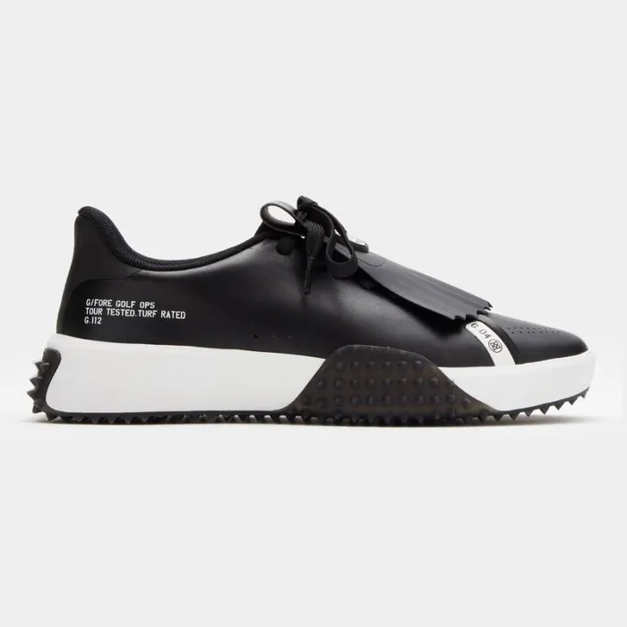 GFORE WOMEN039S G112 PU LEATHER KILTIE GOLF SHOE Onyx Women Golf Shoes