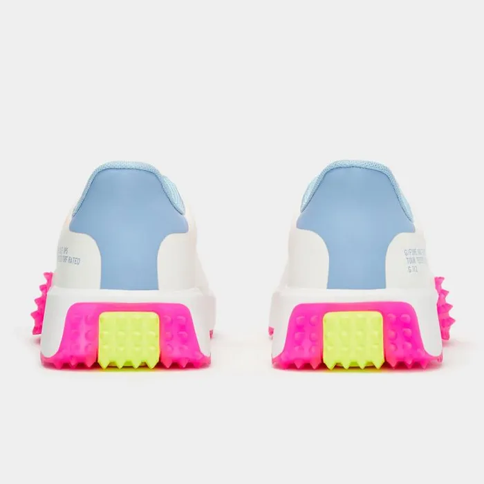 GFORE WOMEN039S G112 PU LEATHER KILTIE GOLF SHOE Snow Knockout Pink Women Golf Shoes