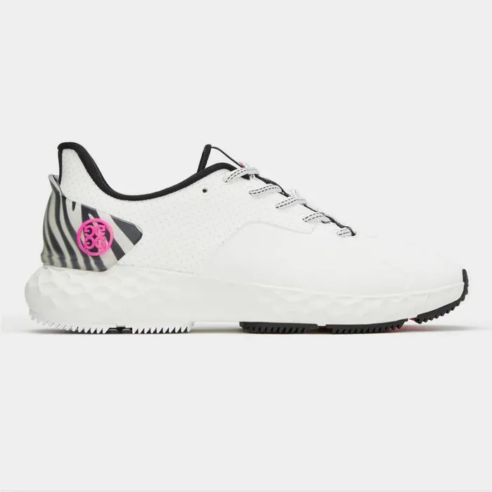 GFORE WOMEN039S MG4 PERFORATED TPU ZEBRA ACCENT GOLF SHOE Snow Women Golf Shoes