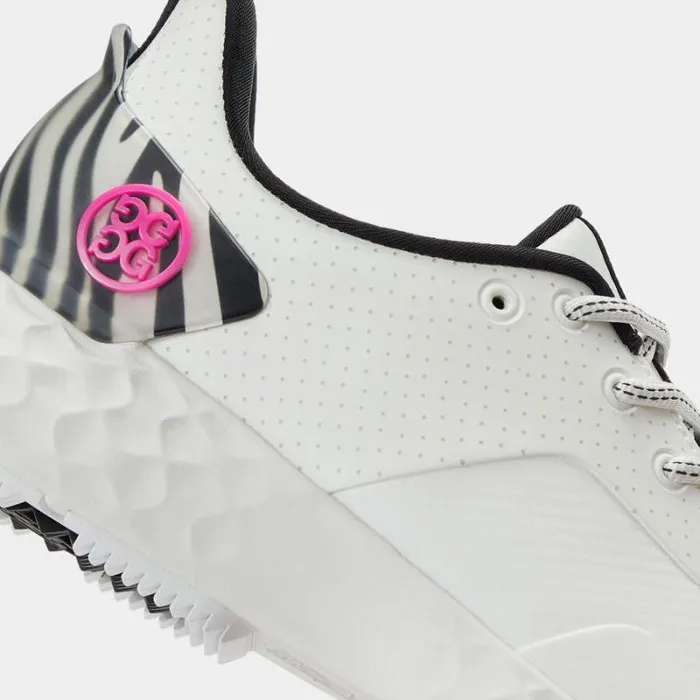 GFORE WOMEN039S MG4 PERFORATED TPU ZEBRA ACCENT GOLF SHOE Snow Women Golf Shoes