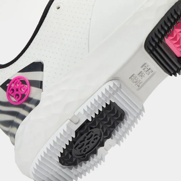 GFORE WOMEN039S MG4 PERFORATED TPU ZEBRA ACCENT GOLF SHOE Snow Women Golf Shoes