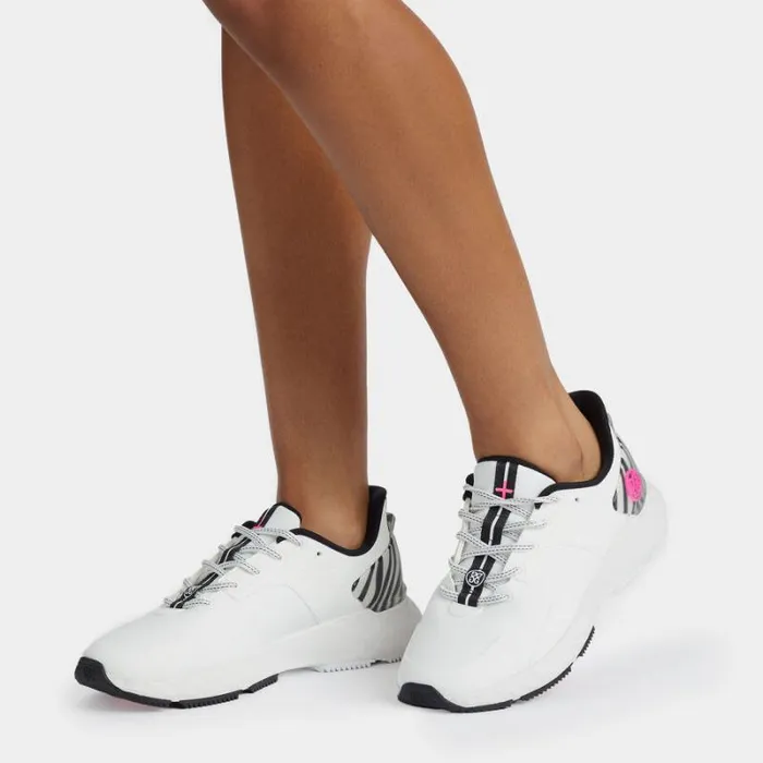 GFORE WOMEN039S MG4 PERFORATED TPU ZEBRA ACCENT GOLF SHOE Snow Women Golf Shoes