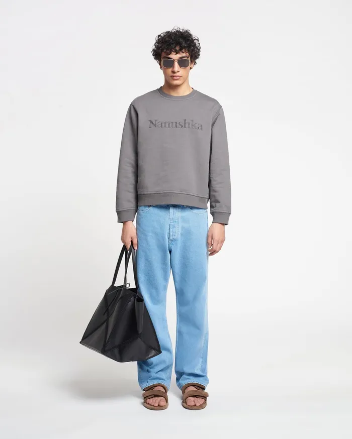 Gannon StraightLeg Jeans Eco Light Wash Men Nanushka Pants