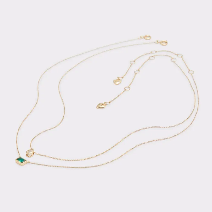 Gean Dark Green Women ALDO Necklaces