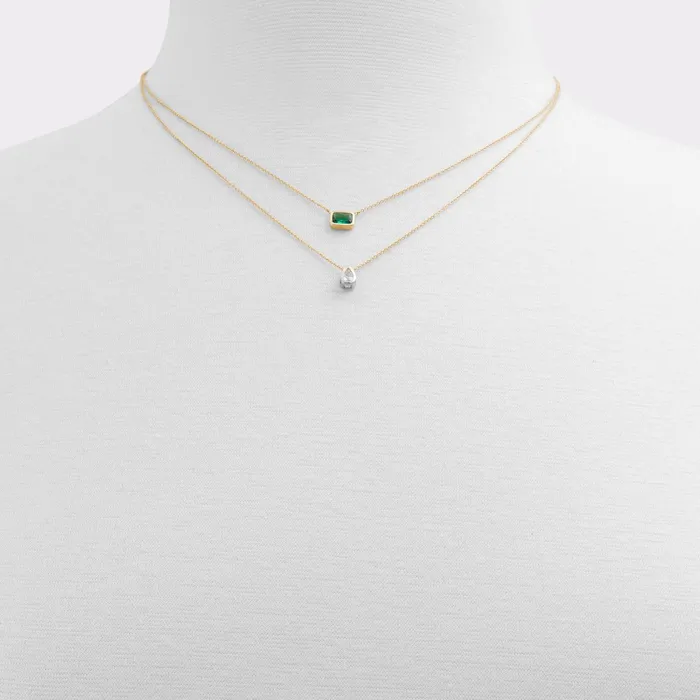 Gean Dark Green Women ALDO Necklaces