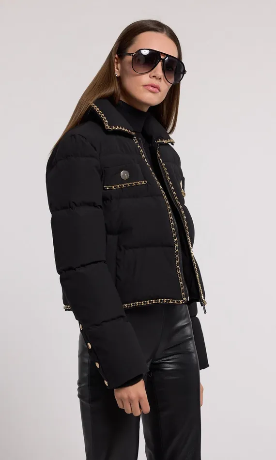 Generation Love Clothing Outerwear Aniston Puffer Jacket Black 8211 Women