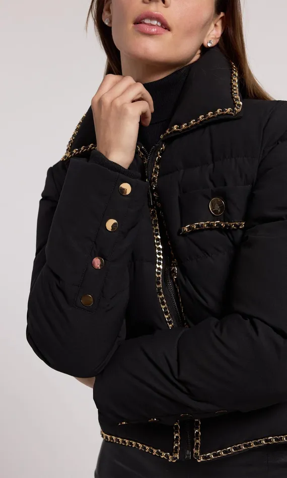 Generation Love Clothing Outerwear Aniston Puffer Jacket Black 8211 Women