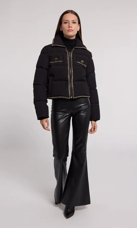 Generation Love Clothing Outerwear Aniston Puffer Jacket Black 8211 Women