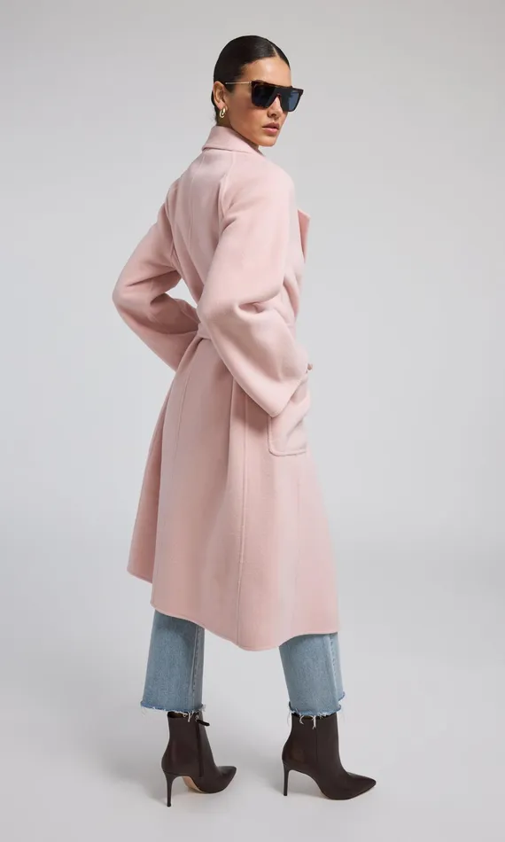 Generation Love Clothing Outerwear Grayson Wool Coat Powder Pink 8211 Women