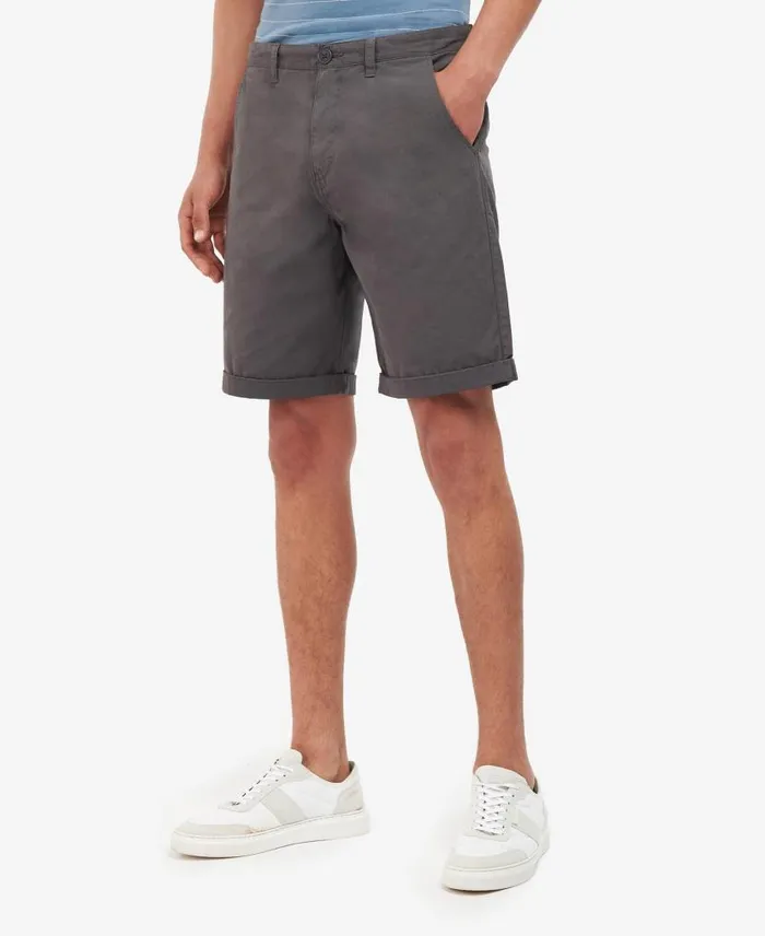 Glendale Shorts Asphalt Men Barbour Trousers and Shorts