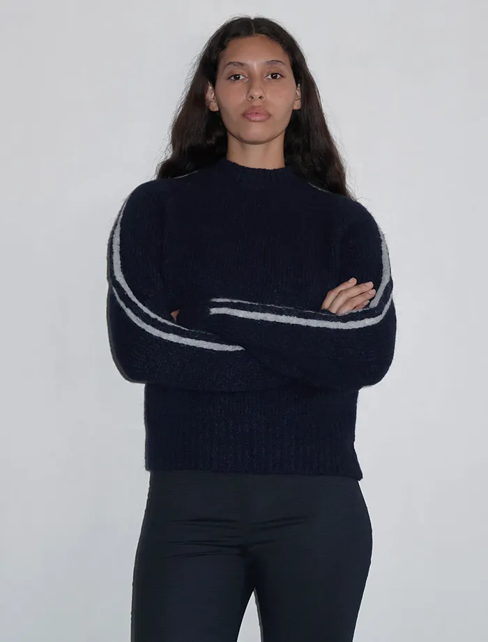 Grand Slam Navy Women Paloma Wool Knits