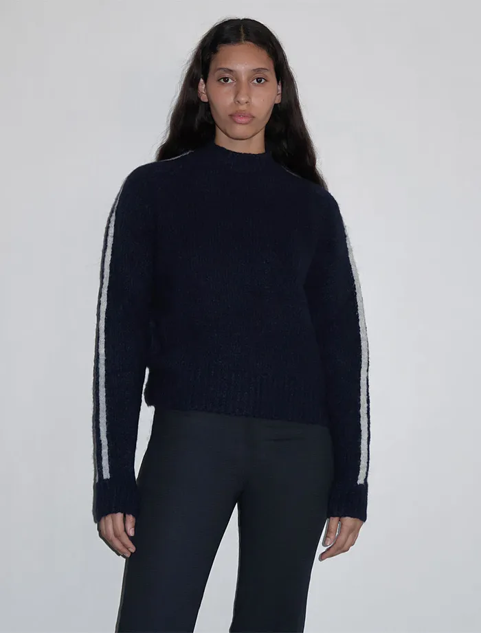Grand Slam Navy Women Paloma Wool Knits