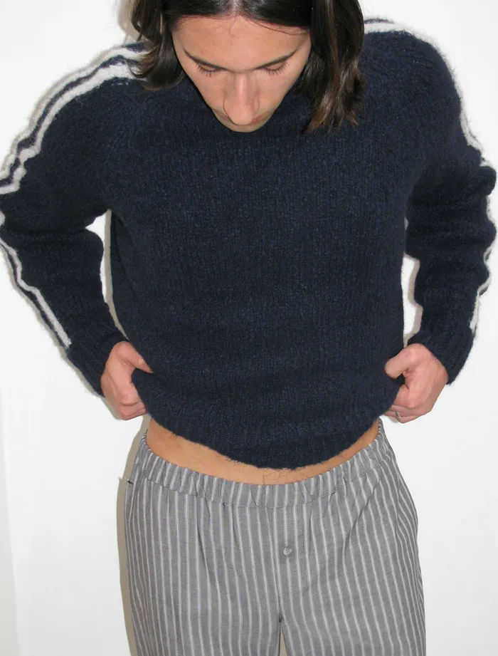 Grand Slam Navy Women Paloma Wool Knits