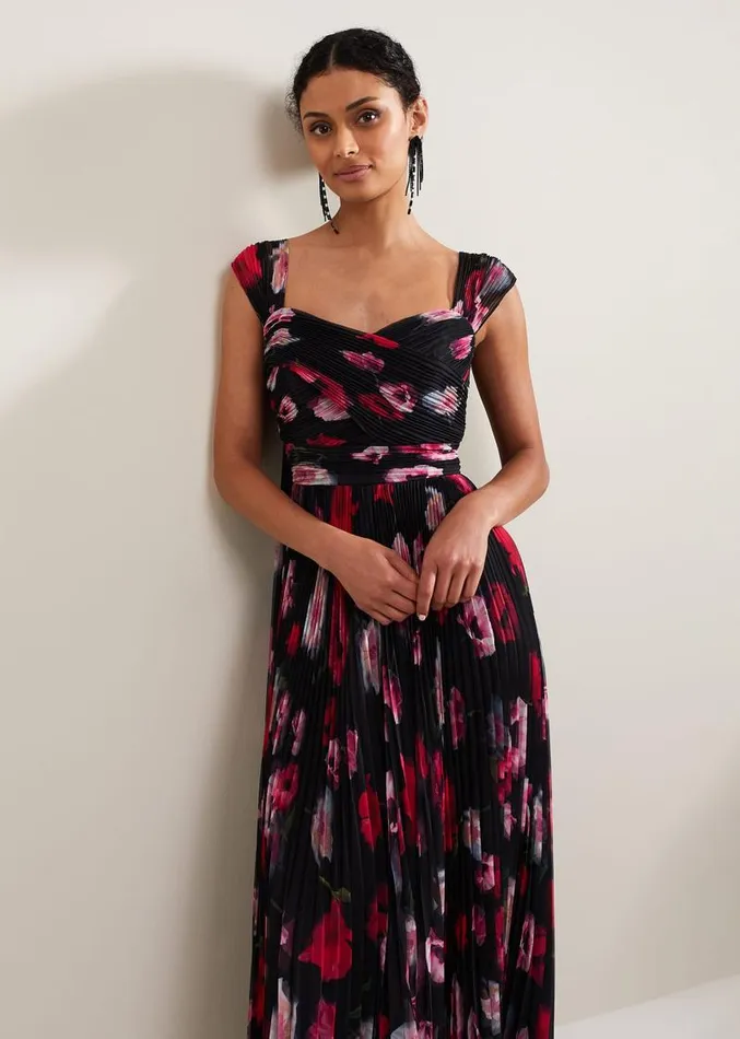 Gretal Maxi Dress Multicoloured Women Phase Eight Dresses