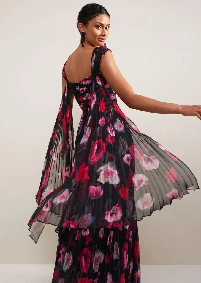 Gretal Maxi Dress Multicoloured Women Phase Eight Dresses