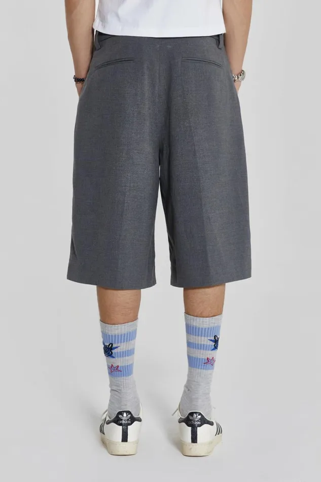 Grey Goliath Tailored Shorts Grey Men Jaded London Shorts and Jorts Grey Goliath Tailored Shorts Grey Men Jaded London Shorts and Jorts