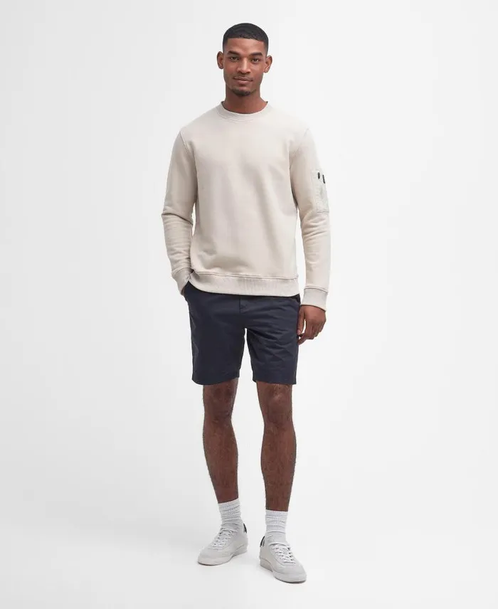 Grip Sweatshirt Mist Men Barbour Hoodies and Sweatshirts