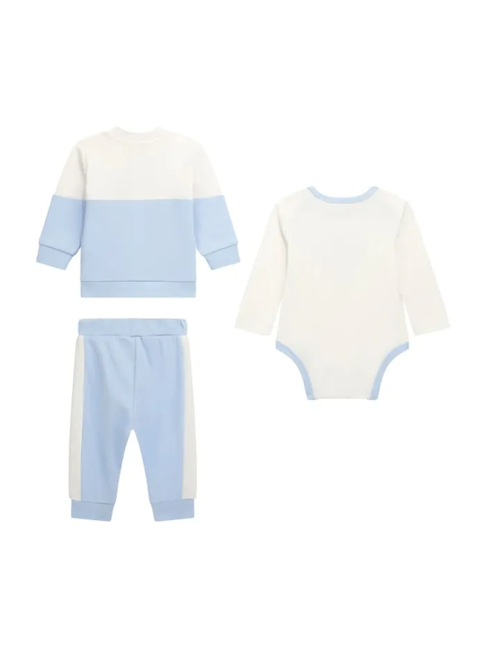 GUESS Baby Boy 0 24M Eco Top And Pants Set 09M Blue 8211 Kids