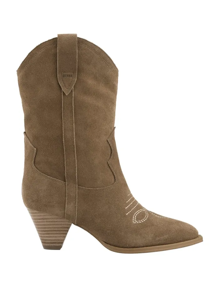 GUESS Boots and Booties Odilia Cowboy Boots Black 8211 Unisex