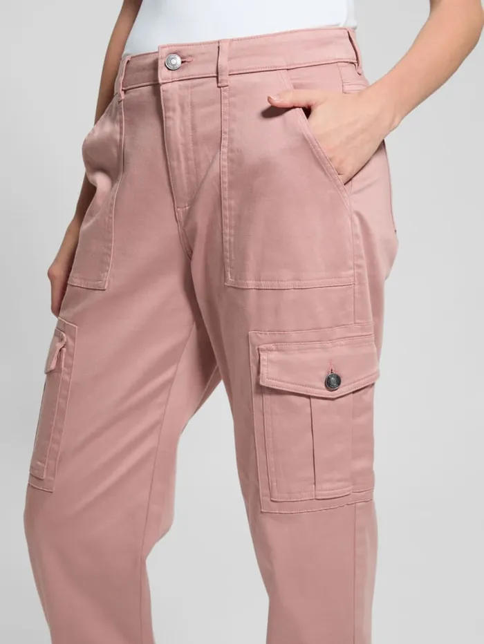 GUESS Bottoms Juno Cargo Joggers Pink 8211 Women