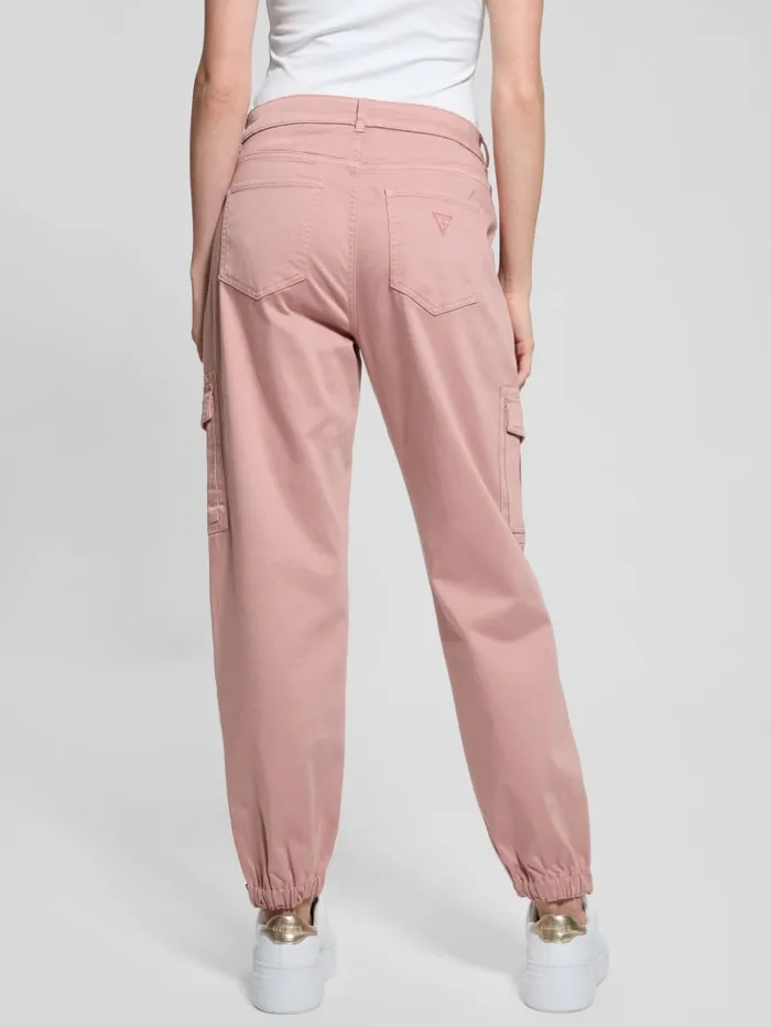 GUESS Bottoms Juno Cargo Joggers Pink 8211 Women