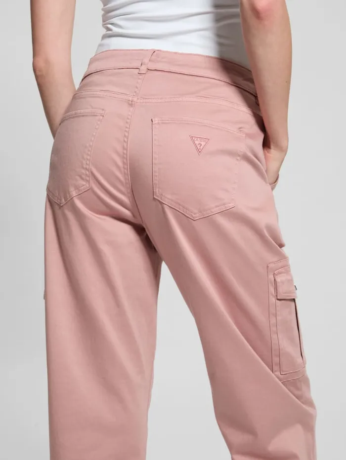 GUESS Bottoms Juno Cargo Joggers Pink 8211 Women