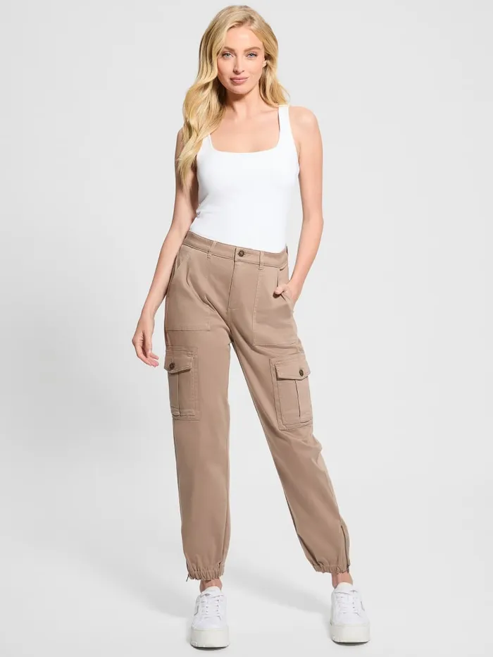 GUESS Bottoms Juno Cargo Joggers Pink 8211 Women
