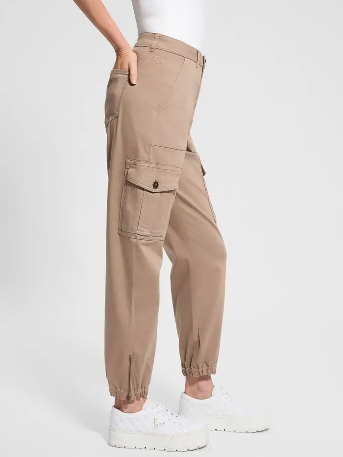 GUESS Bottoms Juno Cargo Joggers Pink 8211 Women
