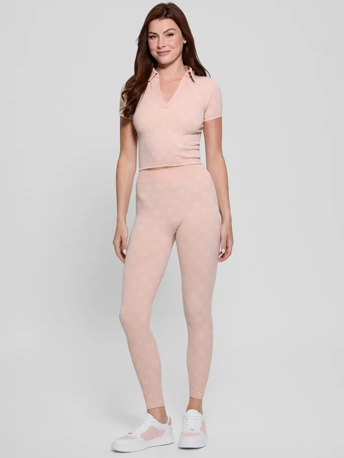 GUESS Bottoms Quattro Leggings Brown 8211 Women